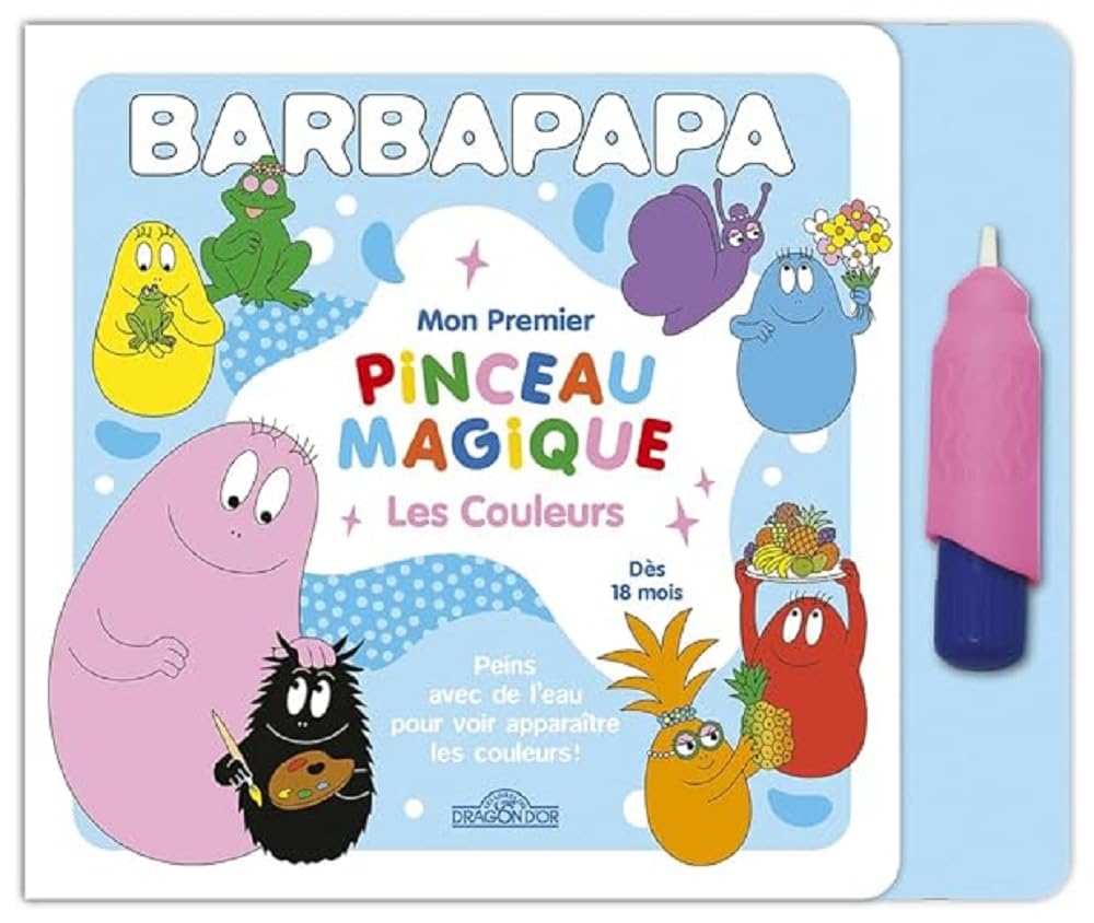 Libro: Barbapapa - Premier pinceau magique - Les couleurs