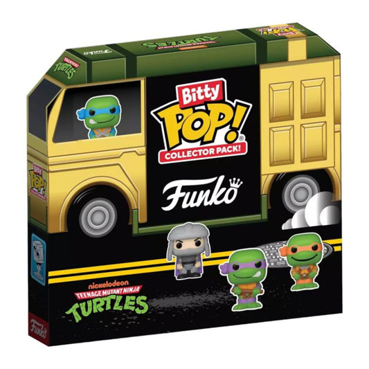 Funko Bitty Pop! Teenage Mutant Ninja Turtles (TMNT) - 12pc Multipack - 0.9 Pulgadas () - Teenage Mutant Ninja Turtles Retro/Classic Collectible Stackable Display Shelf Included