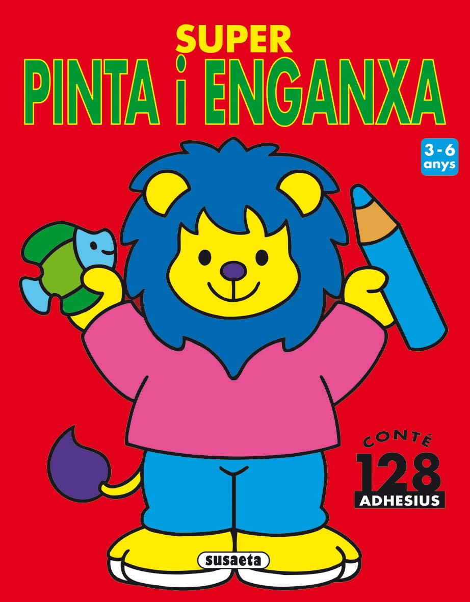 Libro: Súper pinta i enganxa 2
