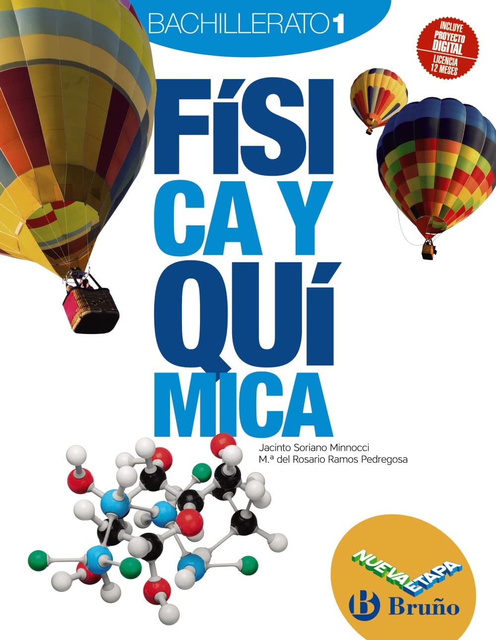 Libro: Física y Química 1 Bachillerato Nueva etapa Bruño