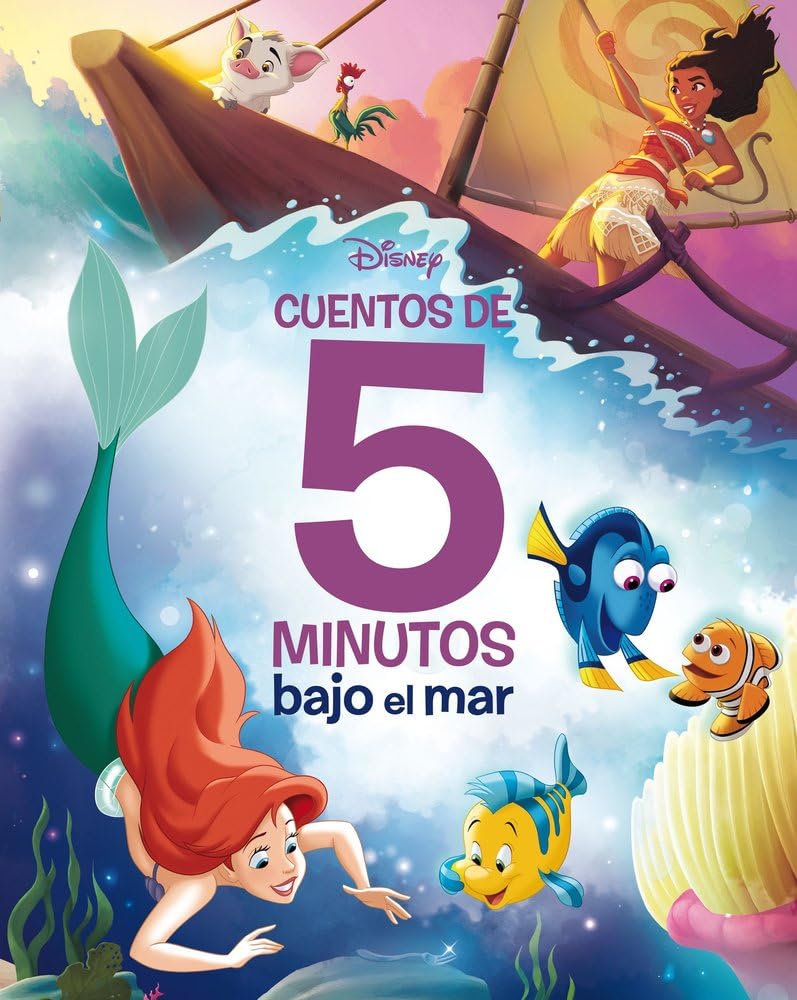 Libro: Disney. Cuentos de 5 minutos. Bajo el mar