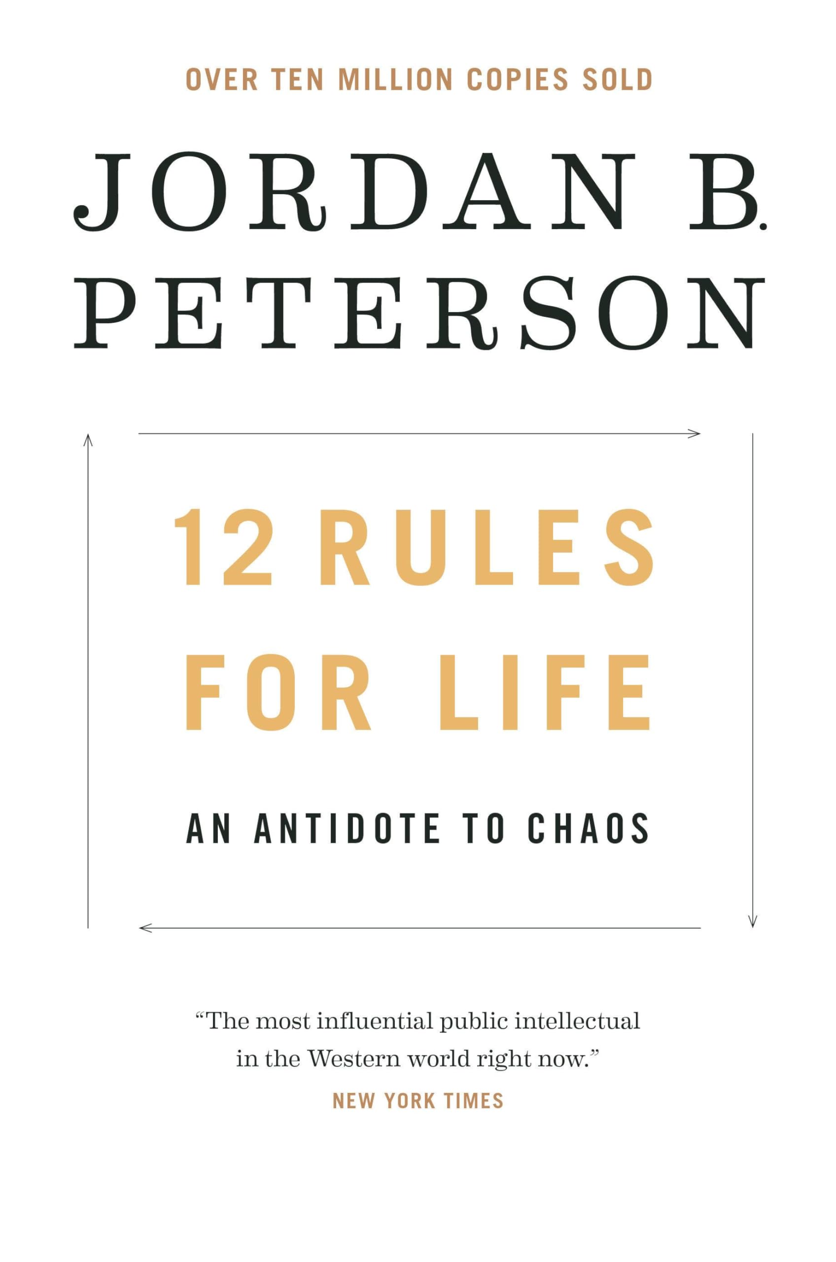 Libro: 12 Rules for Life: An Antidote to Chaos