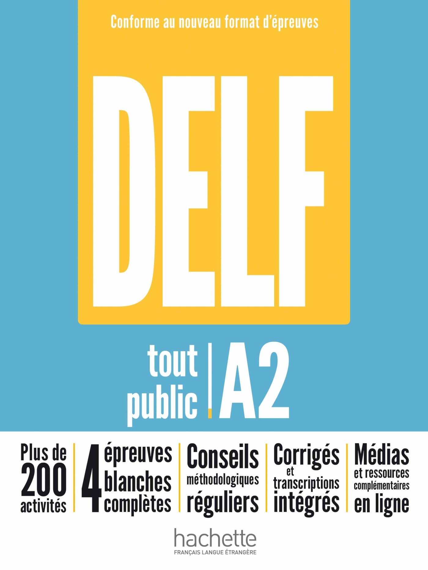 Libro: DELF tout public - Nouveau format d'épreuves (A2)