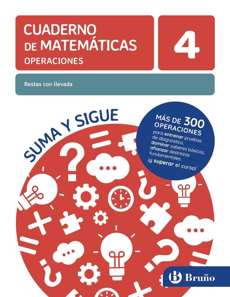Libro: 4 Restas con llevada