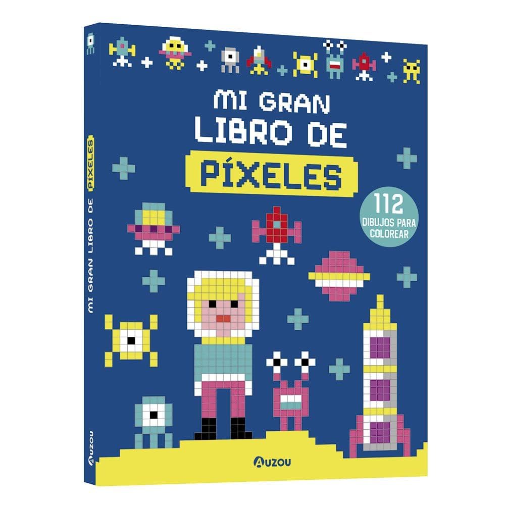 Mi gran libro de píxeles (DIBUJOS PARA COLOREAR)