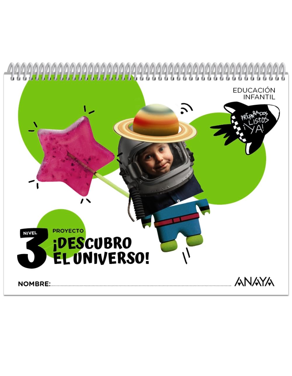 Libro: ¡Descubro el universo!. Nivel 3 (Preparados, listos... ¡ya!)