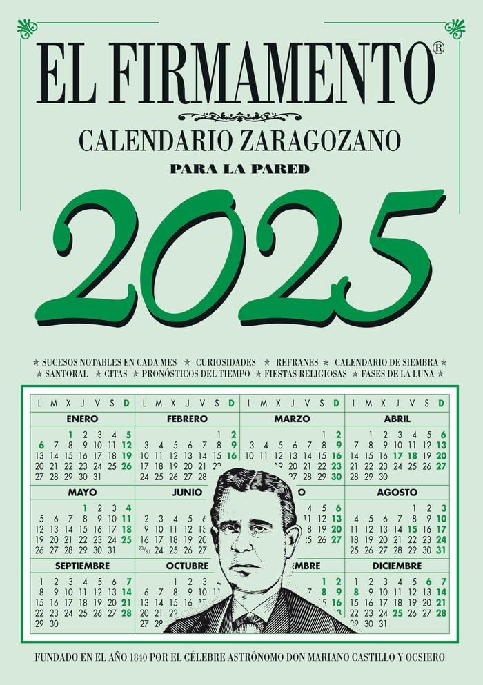 Libro: El Firmamento pared 2025 (CALENDARIOS)