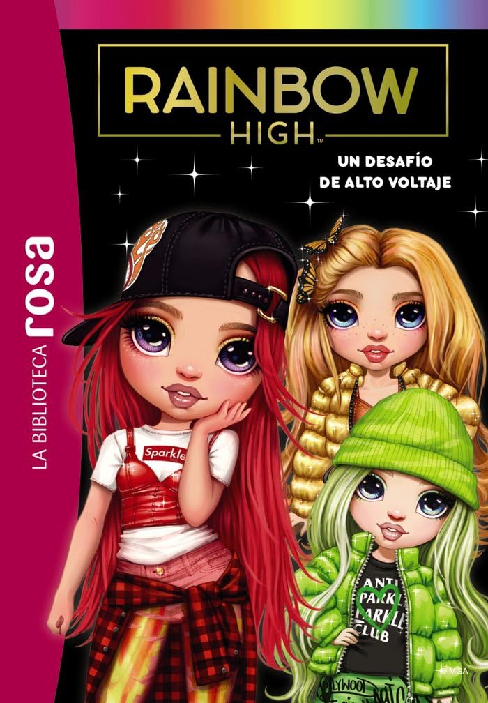 Libro: La Biblioteca rosa. Rainbow High, 4. Un desafío de alto voltaje (Hachette INFANTIL)