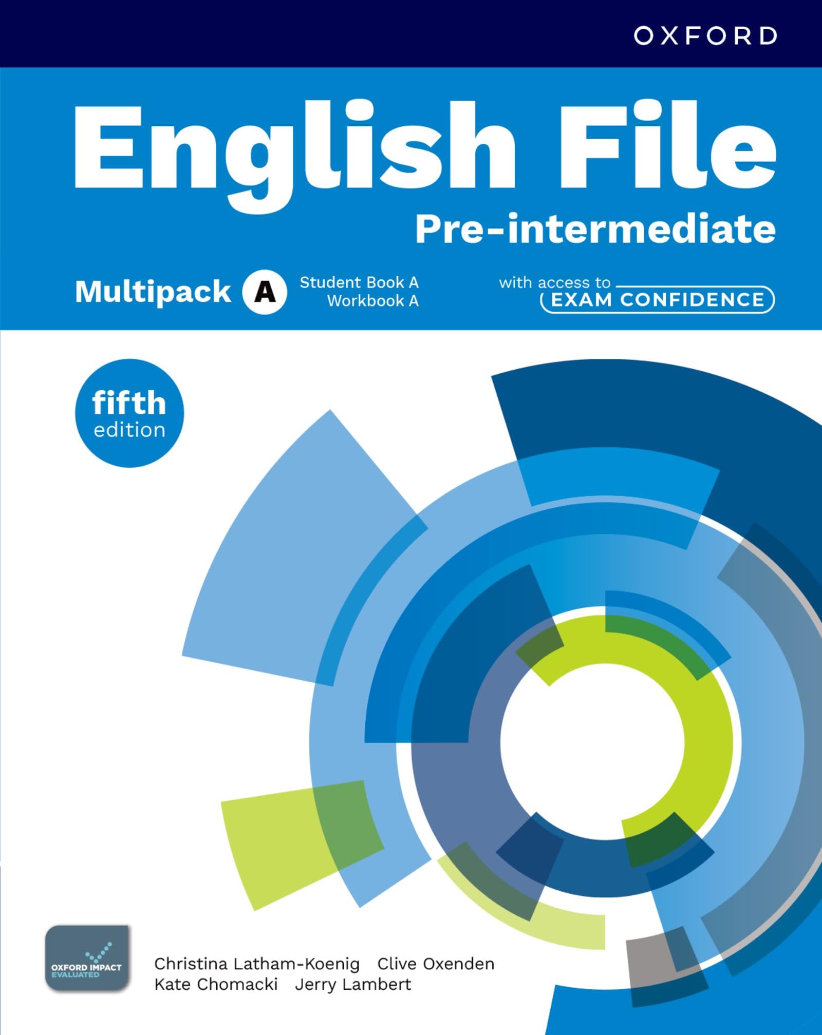 Libro: English File 5th Edition A2/B1. Student's Book and Workbook Multipack A: Print Student Book & Workbook with 2 years' access to Exam Confidence Multipack A