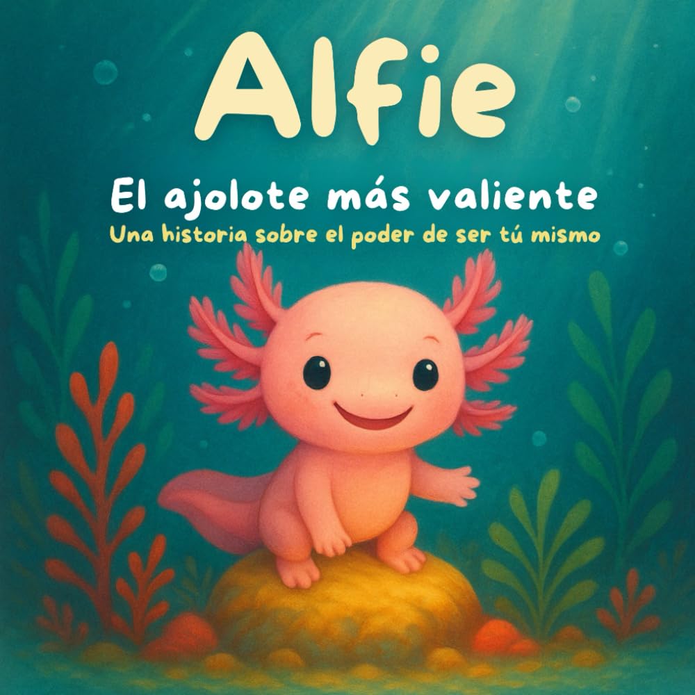 Libro: Alfie, el ajolote más valiente: Una historia sobre el poder de ser tú mismo