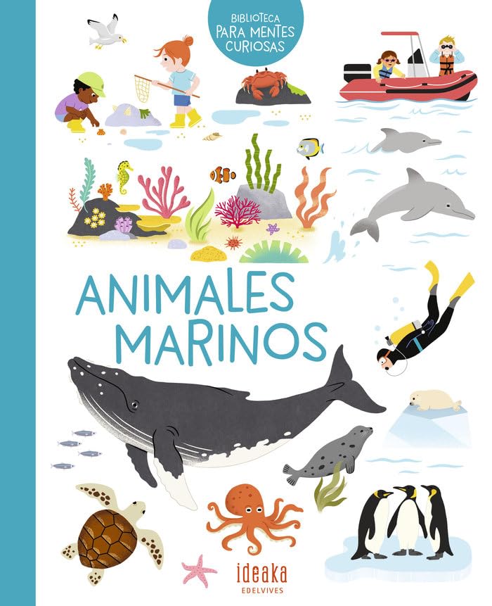 Libro: Animales marinos (Ideaka)