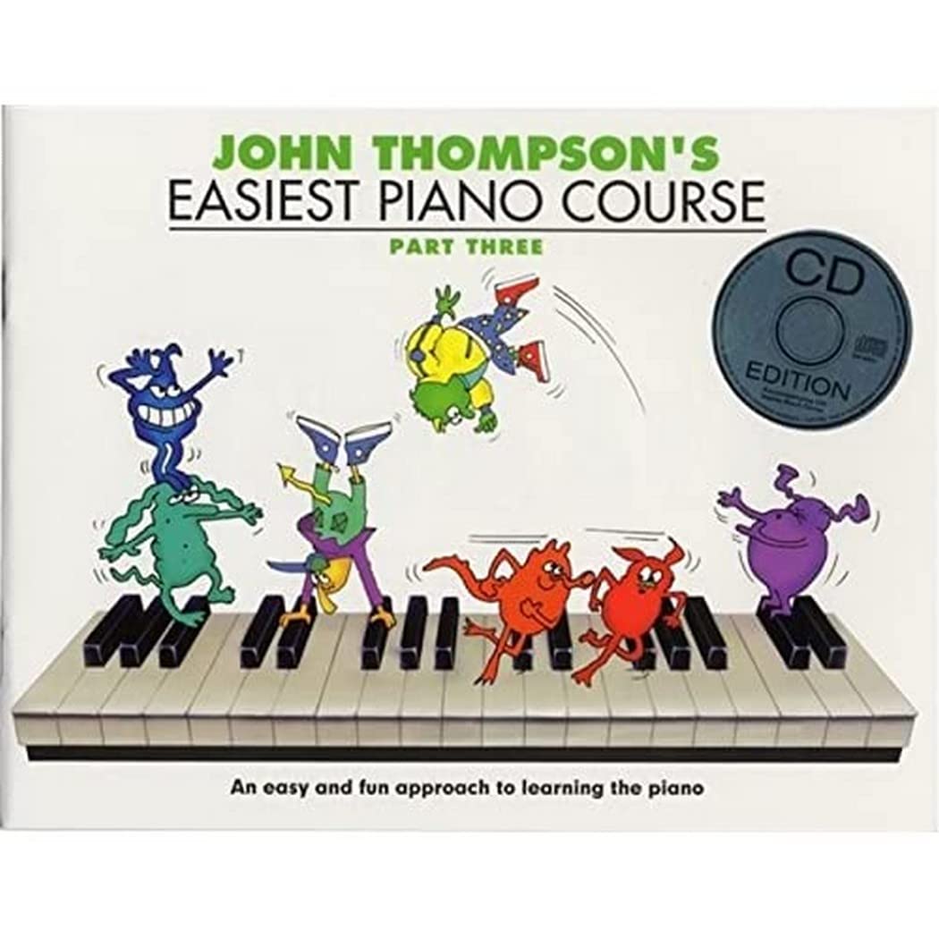 Libro: John Thompson's Easiest Piano Course: Pt. 3 (Book & online audio): Part Three (Book And Audio) (Book & audio) (Book & CD)