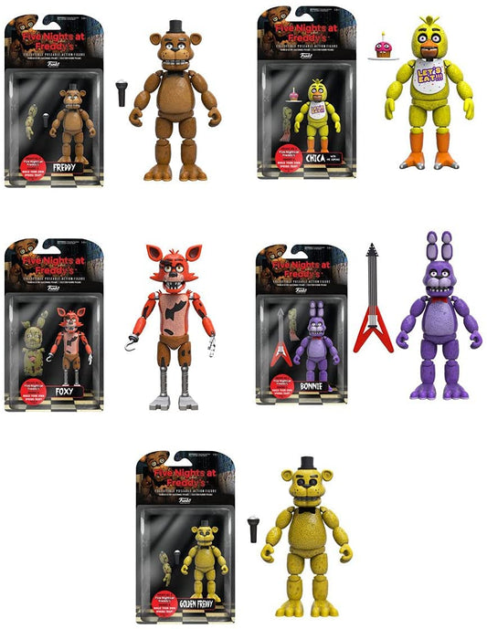 Funko Five Nights at Freddy's 5-Pulgadas Series 1 Action Figures (Set of 5)
