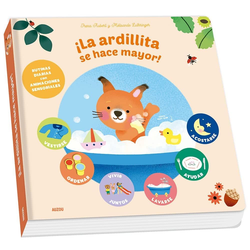 Libro: Primeros aprendizajes. La ardillita se hace mayor