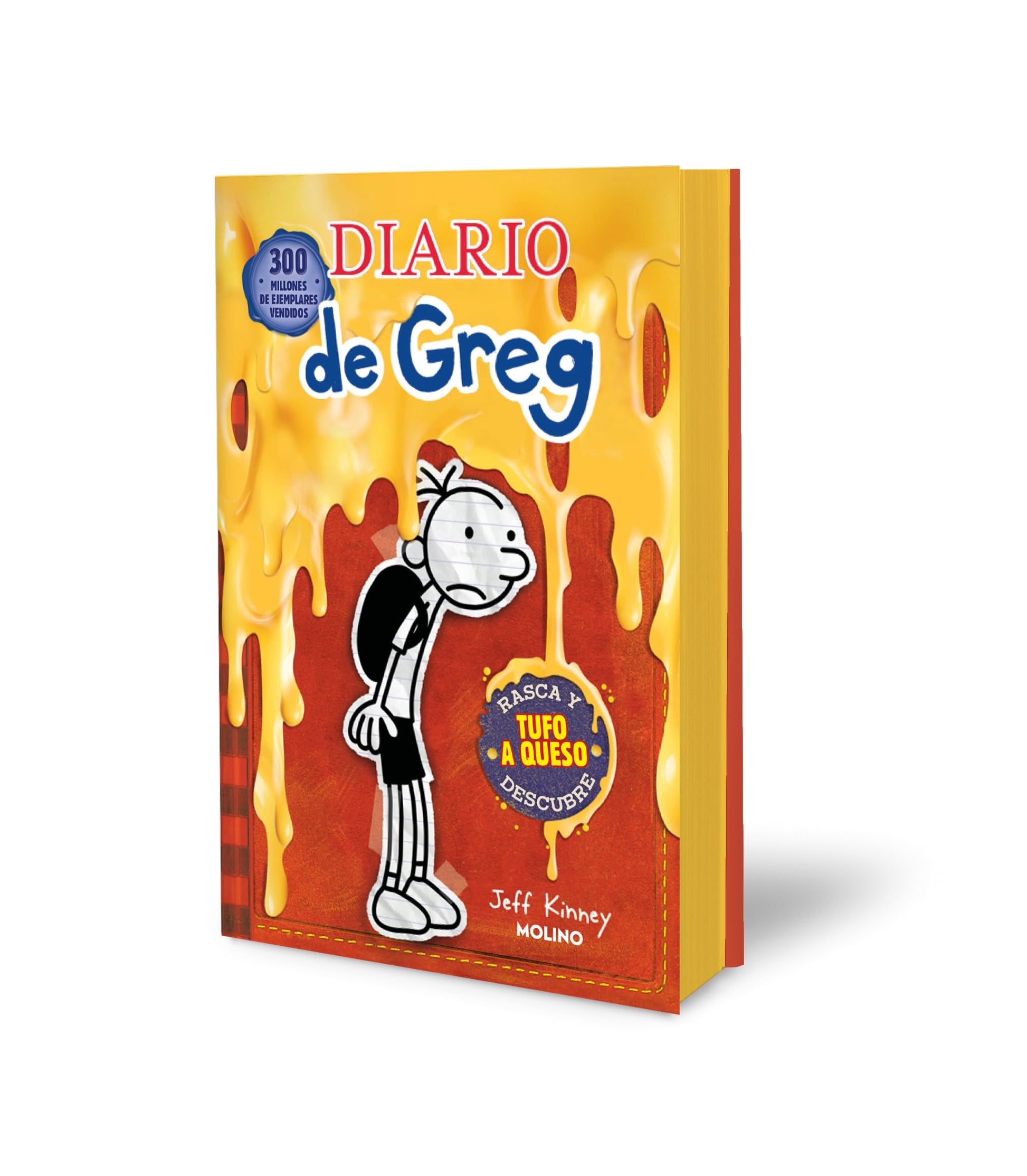 Diario de Greg 1 - Un pringao total (edición especial limitada bañada en queso): Rasca y descubre el tufo a queso (Universo Diario de Greg)