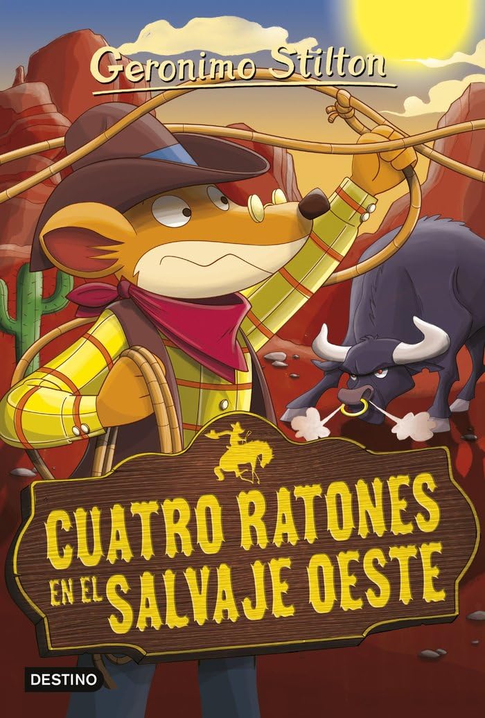 Libro: Cuatro ratones en el salvaje oeste: Geronimo Stilton 27