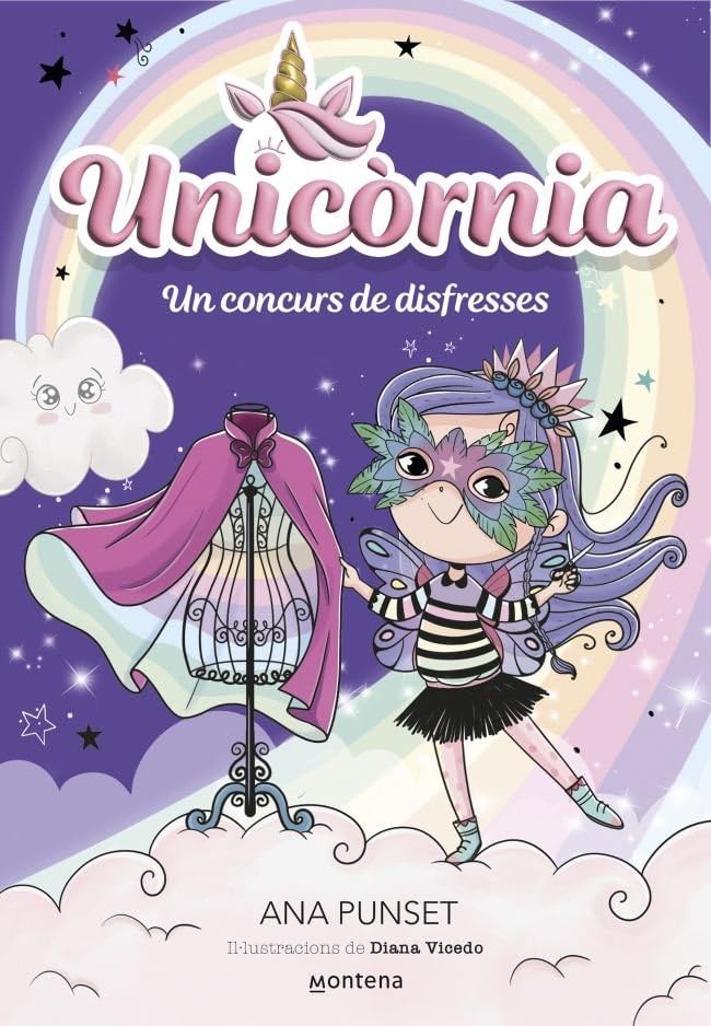 Libro: Unicòrnia 12 - Un concurs de disfresses: Un llibre màgic amb purpurina a la coberta! (Univers Unicòrnia)