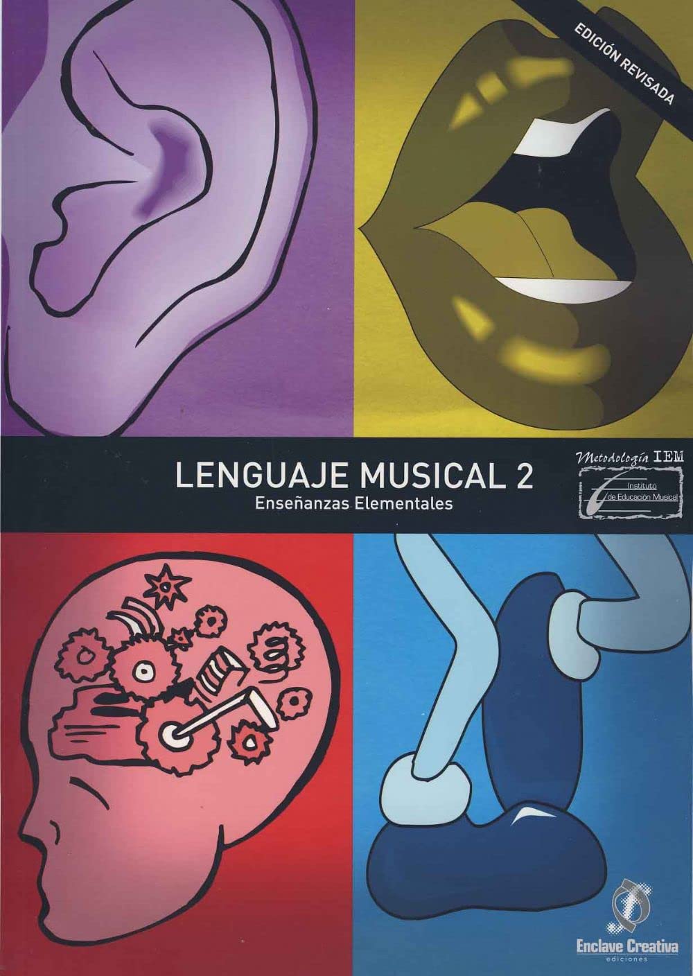 Libro: ENCLAVE - Lenguaje Musical 2º (Grado Elemental) (Roncero/Molina) (Ed. Revisada)