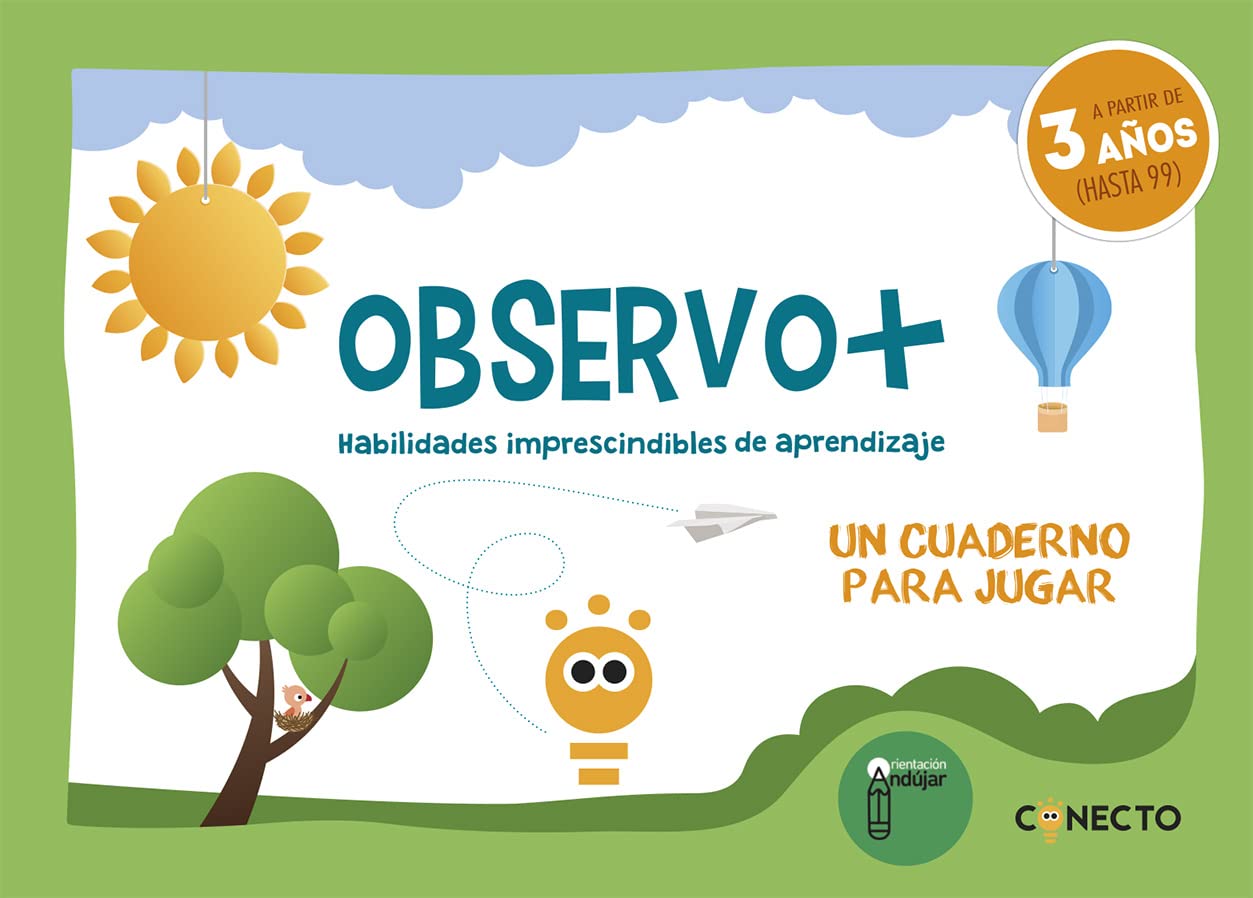 Libro: Observo+ Habilidades imprescindibles de aprendizaje (3 años)