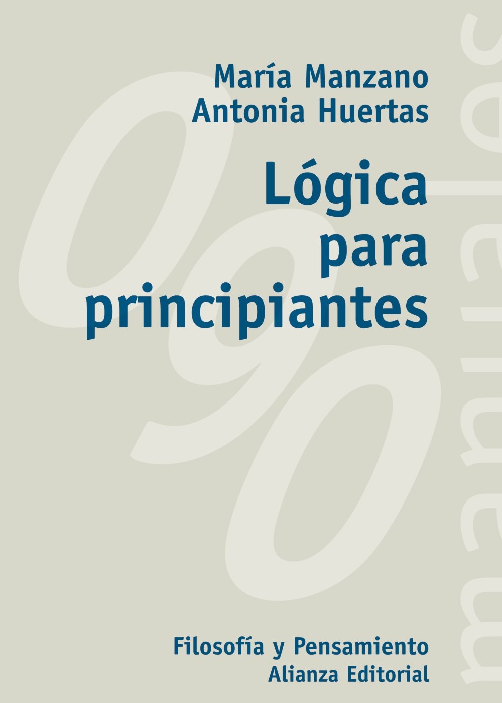 Libro: Lógica para principiantes: CD (Filosofia Y Pensamiento / Philosophy and Thought) (Spanish Edition)