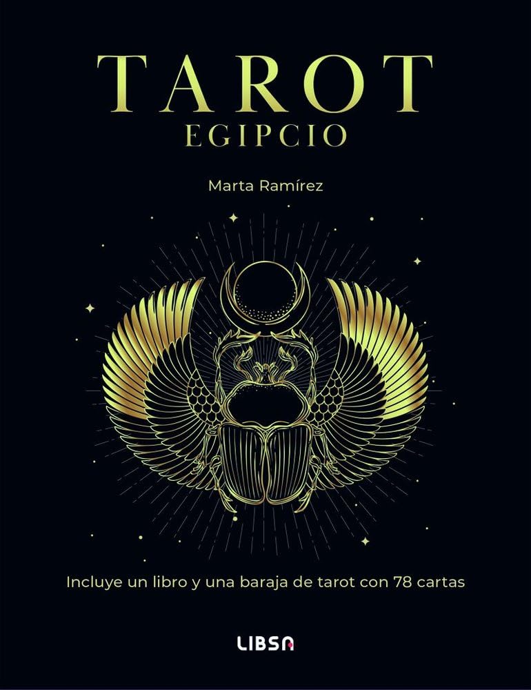 Libro: Tarot Egipcio: Incluye un Libro y una Baraja de Tarot con 78 Cartas