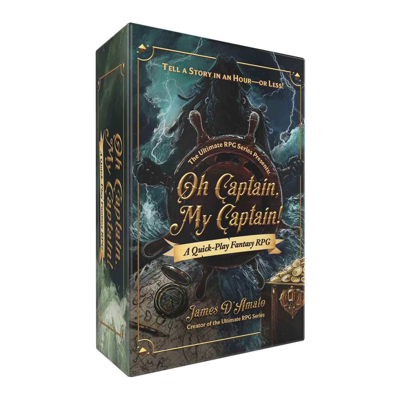 Libro: The Ultimate RPG Series Presents: Oh Captain, My Captain!: A Quick-Play Fantasy RPG (Ultimate Role Playing Game Series)