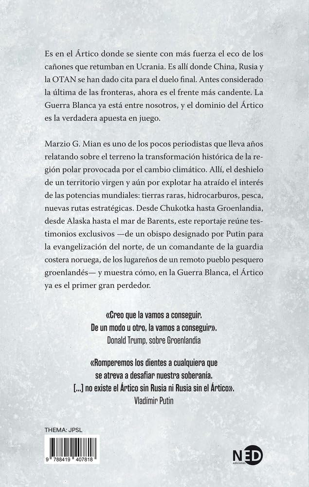 Libro: Guerra blanca; En el frente ártico del conflicto mundial: 4001 (Ecos del presente)