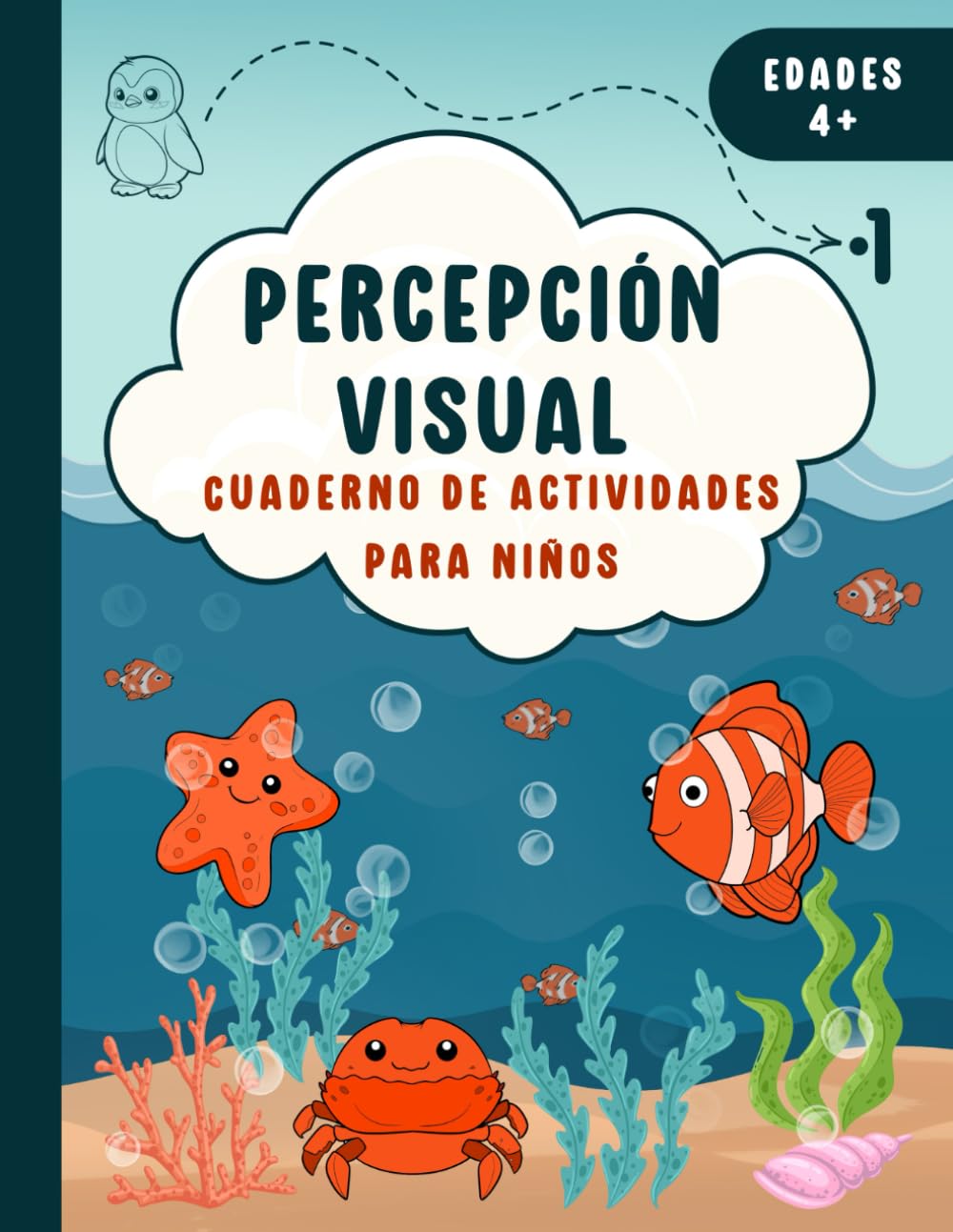 Libro: Percepción Visual: Cuaderno De Actividades Para Niños: Actividades Atractivas y Desafíos Lúdicos para Potenciar la Percepción Visual, la ... Niños de 4 Años en Adelante (Spanish Edition)
