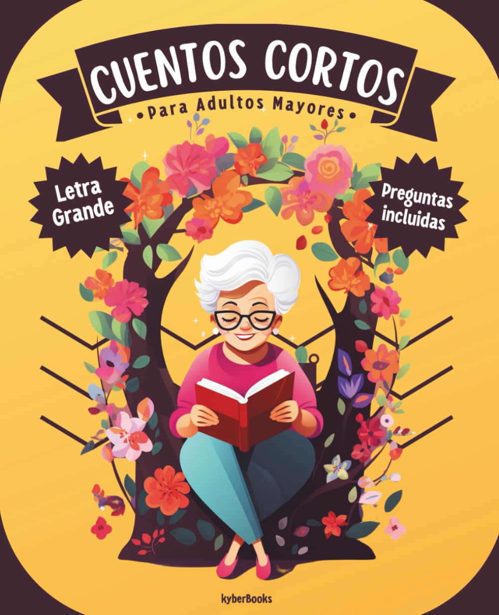 Libro: Cuentos Cortos Para Adultos Mayores: Libro de relatos cortos, fácil de leer y con letra grande para personas mayores - Lectura para estimular la memoria, la mente y el corazón.