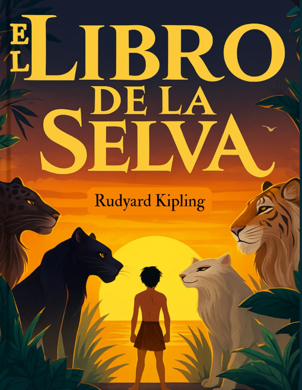 Libro: El Libro de la Selva - Texto original con ilustraciones modernas