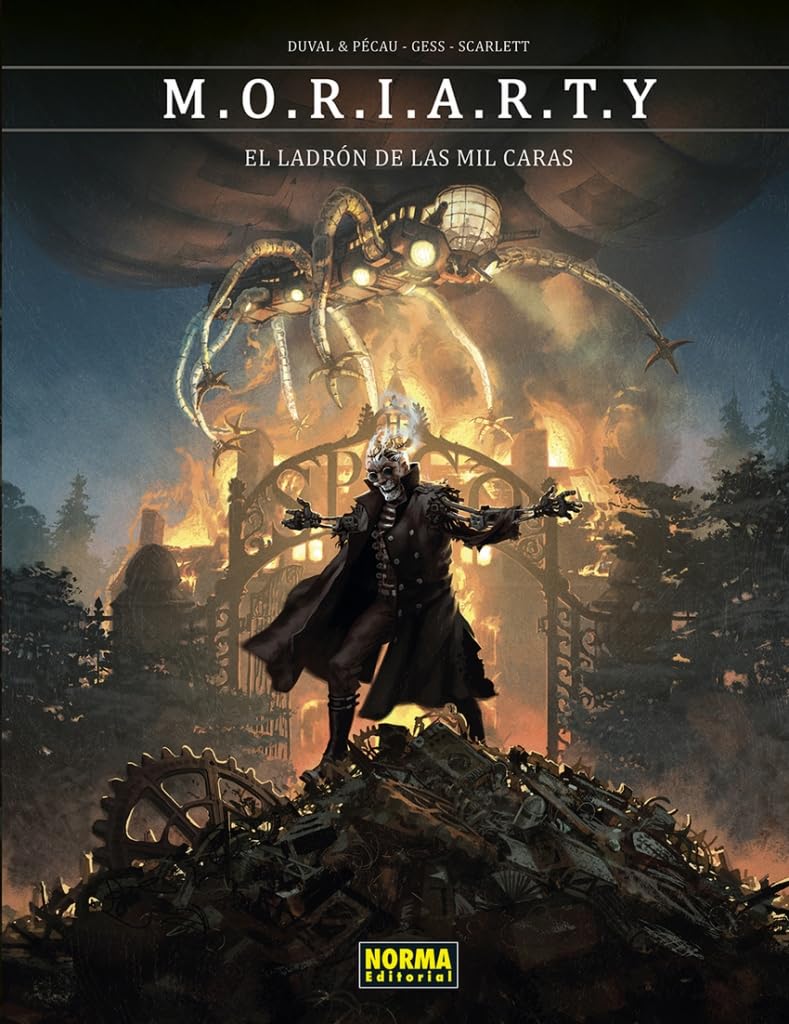 Libro: MORIARTY. EL LADRÓN DE LAS MIL CARAS