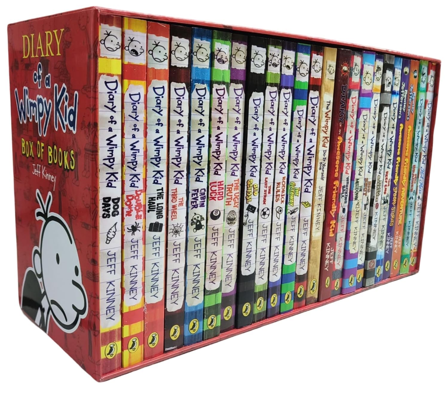 Libro: Diary of a Wimpy Kid: The Ultimate Collection Box Set – Books 1–23 by Jeff Kinney | Complete Paperback Series with Collector’s Box | Perfect Gift for Kids & Teens