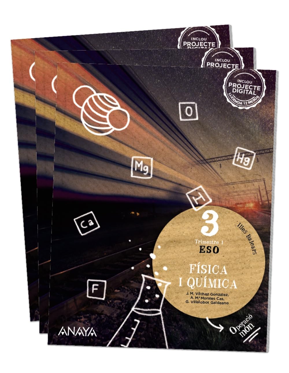 Libro: Física i Química 3.