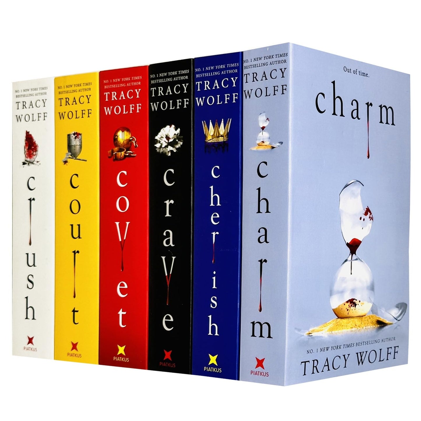 Libro: Crave Series Collection 6 Books Set By Tracy Wolff (Crave, Crush, Covet, Court, Charm & Cherish)
