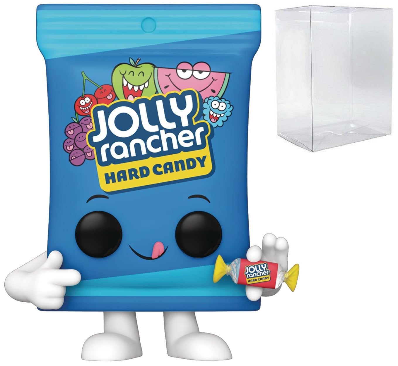Funko Pop: POP Foodies - Jolly [Rancher] - Jolly [Rancher] Hard Candy Bag Funko Figura de Vinilo (Bundled with Compatible Box Protector Case), Multicolor, 3.75 Pulgadas