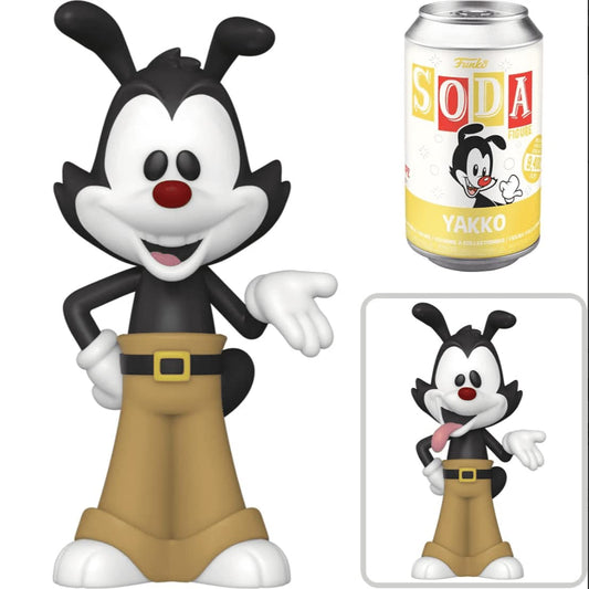 Funko Animaniacs Yakko Warner Vinyl Soda Figura with Chase