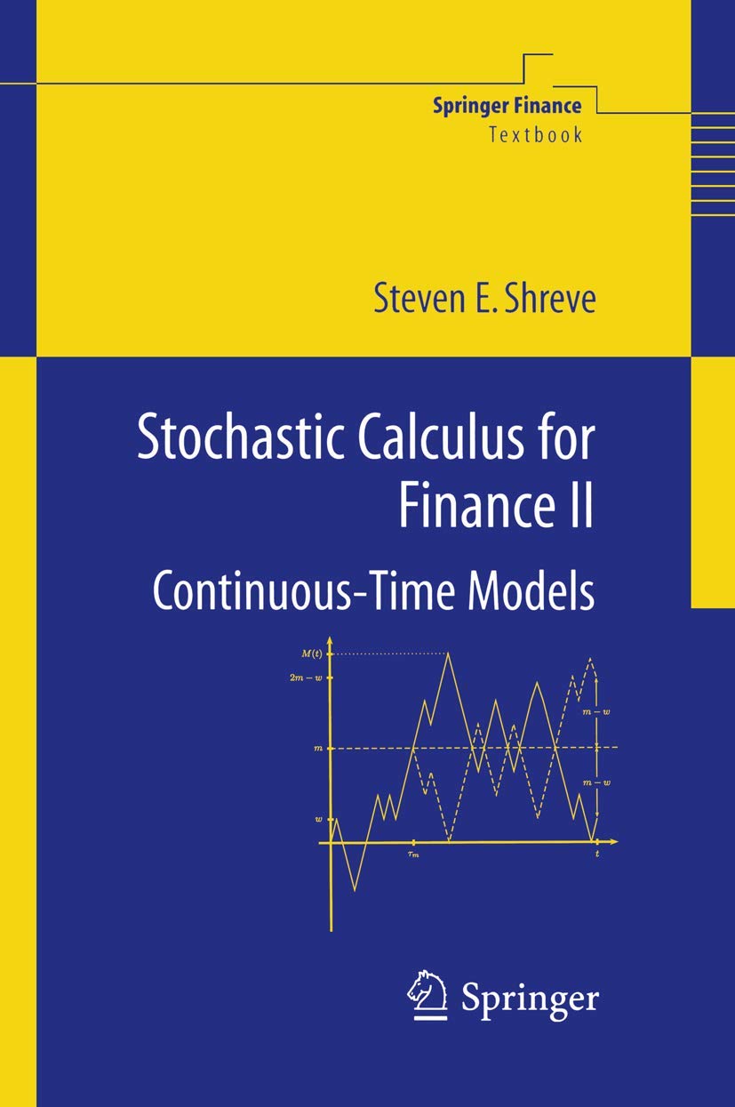 Libro: Stochastic Calculus for Finance II: Continuous-Time Models (Springer Finance)