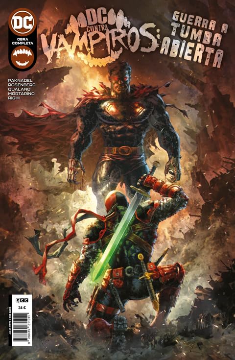 Libro: DC contra vampiros: Guerra a tumba abierta
