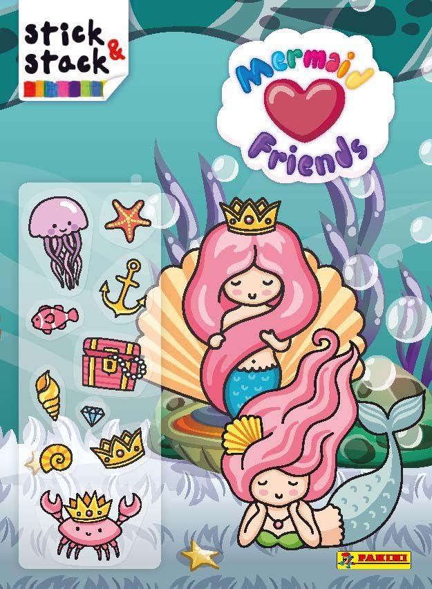 Libro: Mermaid Friends 269 Stick & Stack