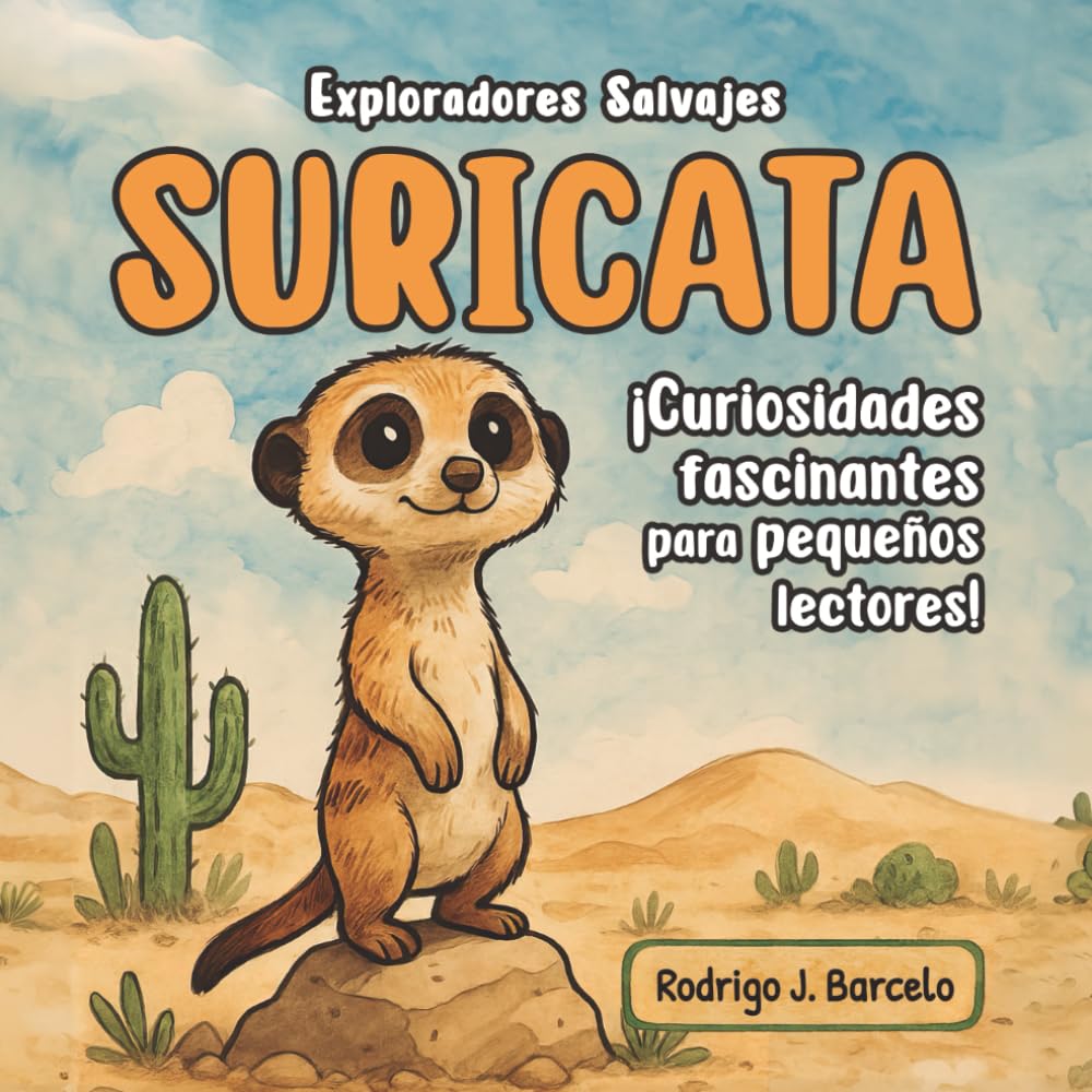 Libro: Suricata: Un libro educativo ilustrado para niños amantes de los animales. Lleno de datos reales y curiosidades sorprendentes sobre las suricatas (Exploradores Salvajes) (Spanish Edition)