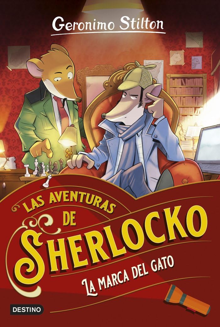 Libro: La marca del gato: Las aventuras de Sherlocko 2 (Geronimo Stilton)
