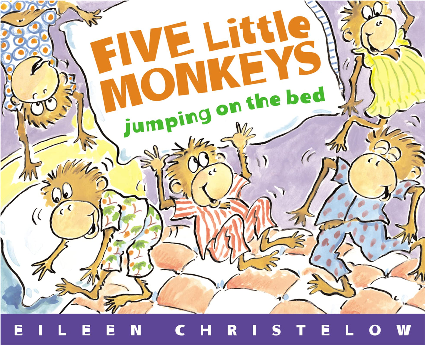 Libro: Five Little Monkeys Jumping on the Bed (A Five Little Monkeys Story)