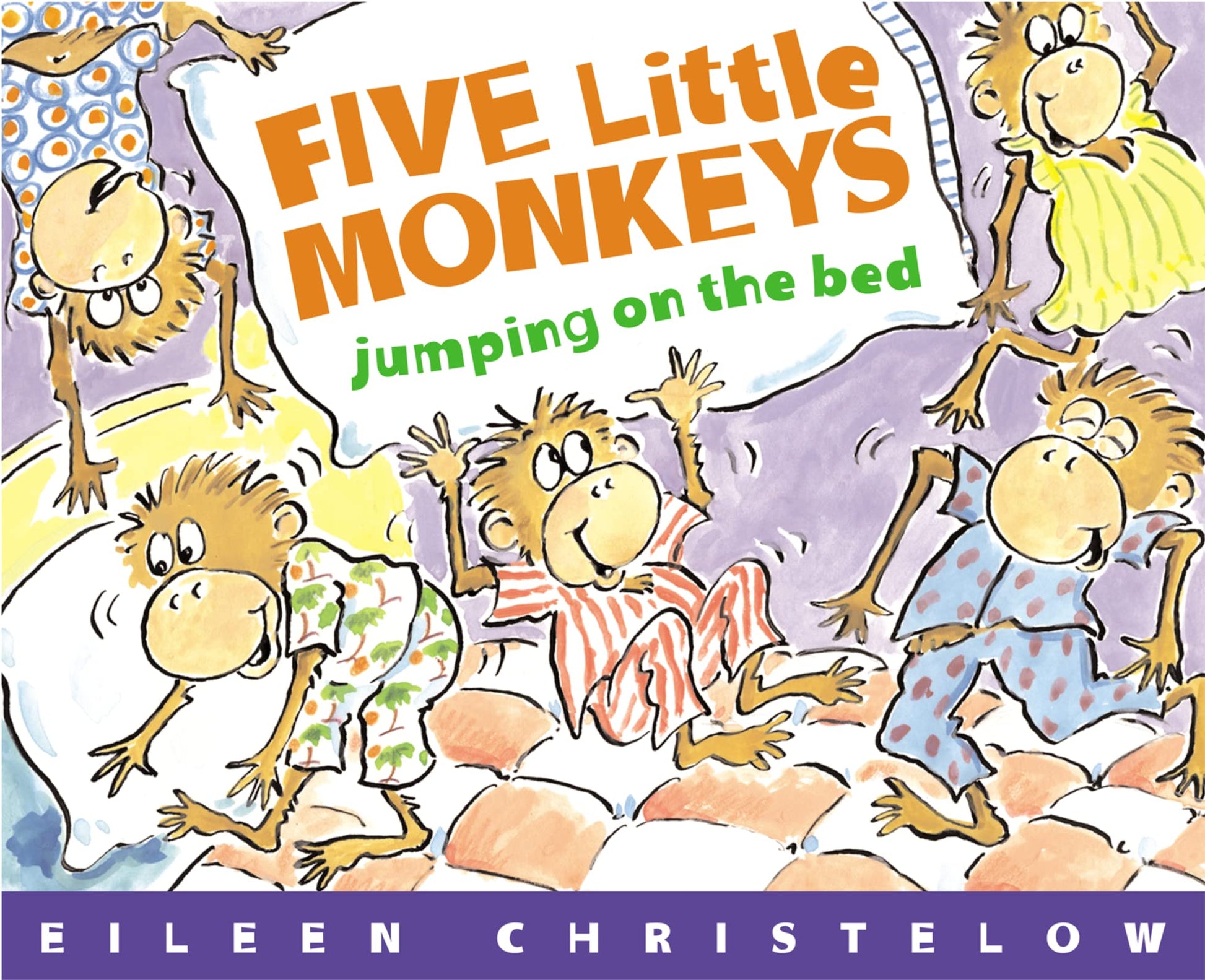 Libro: Five Little Monkeys Jumping on the Bed (A Five Little Monkeys Story)