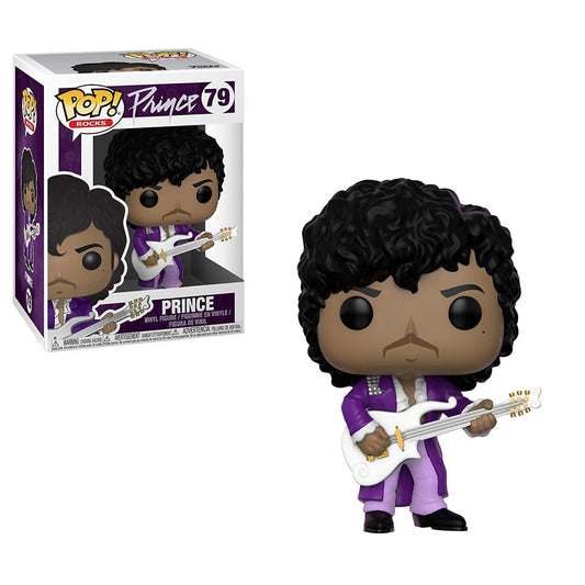 Funko Pop Rocks: Prince - Purple Rain Collectible Figura, Multicolor