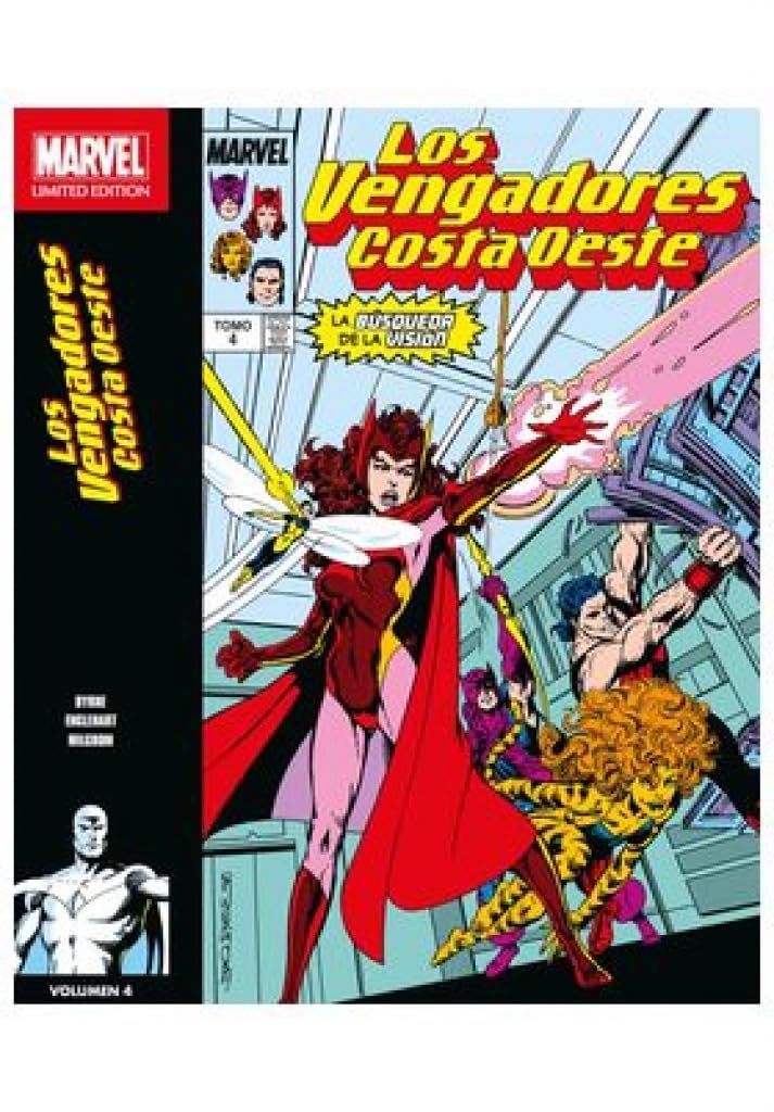 Libro: Marvel limited edition los vengadores costa oeste 4. la búsqueda de la visión