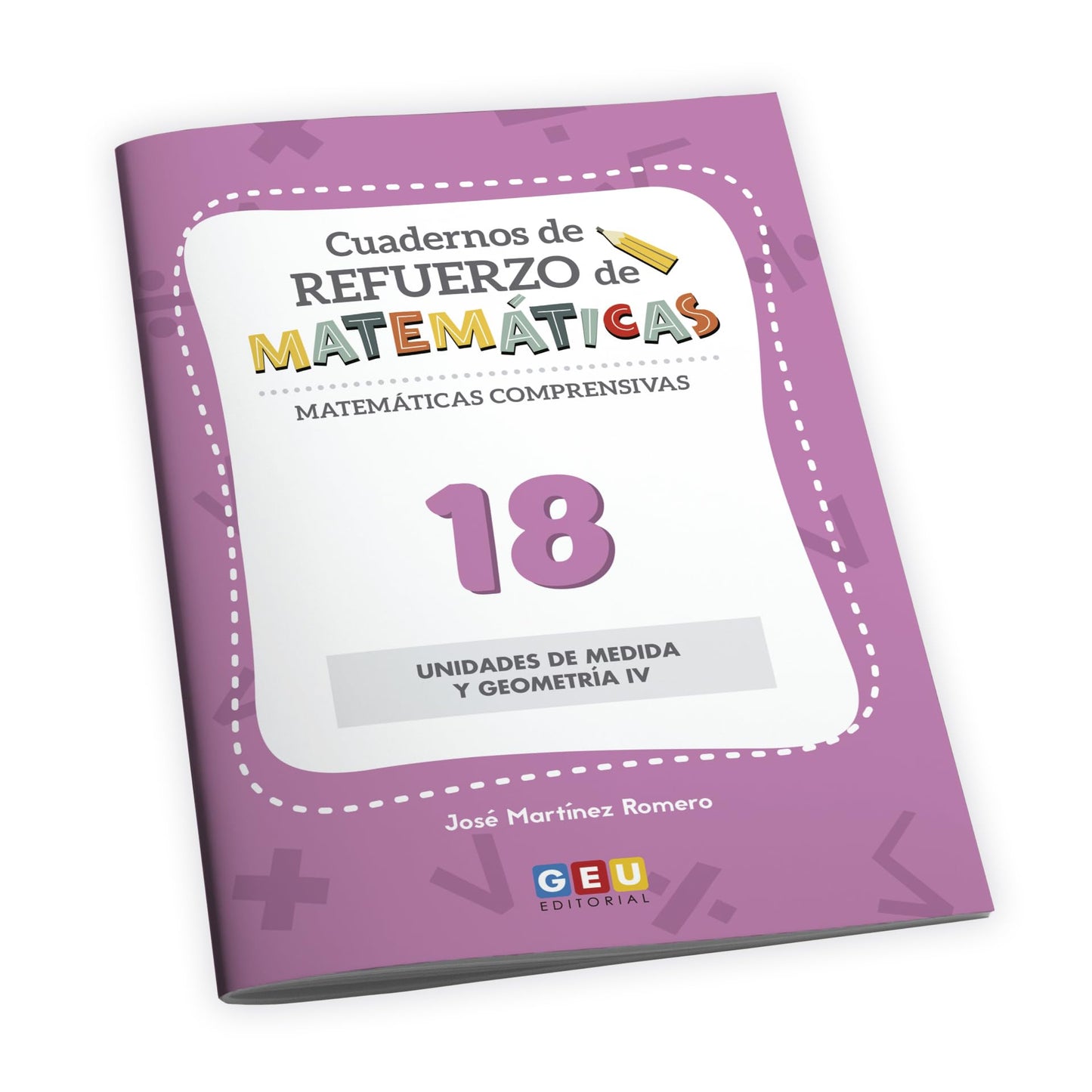 Libro: Cuaderno de refuerzo de matemáticas. Matemáticas comprensivas 18