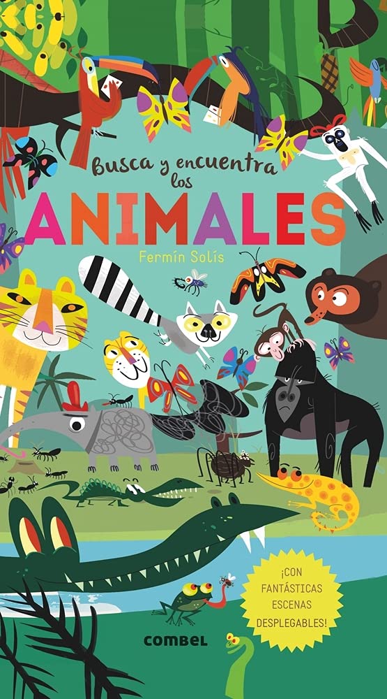 Libro: Busca y encuentra los animales (Spanish Edition)