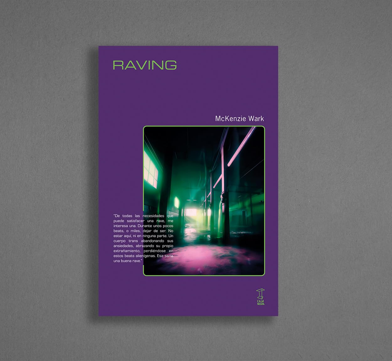 Libro: Raving (EFECTOS COLATERALES)