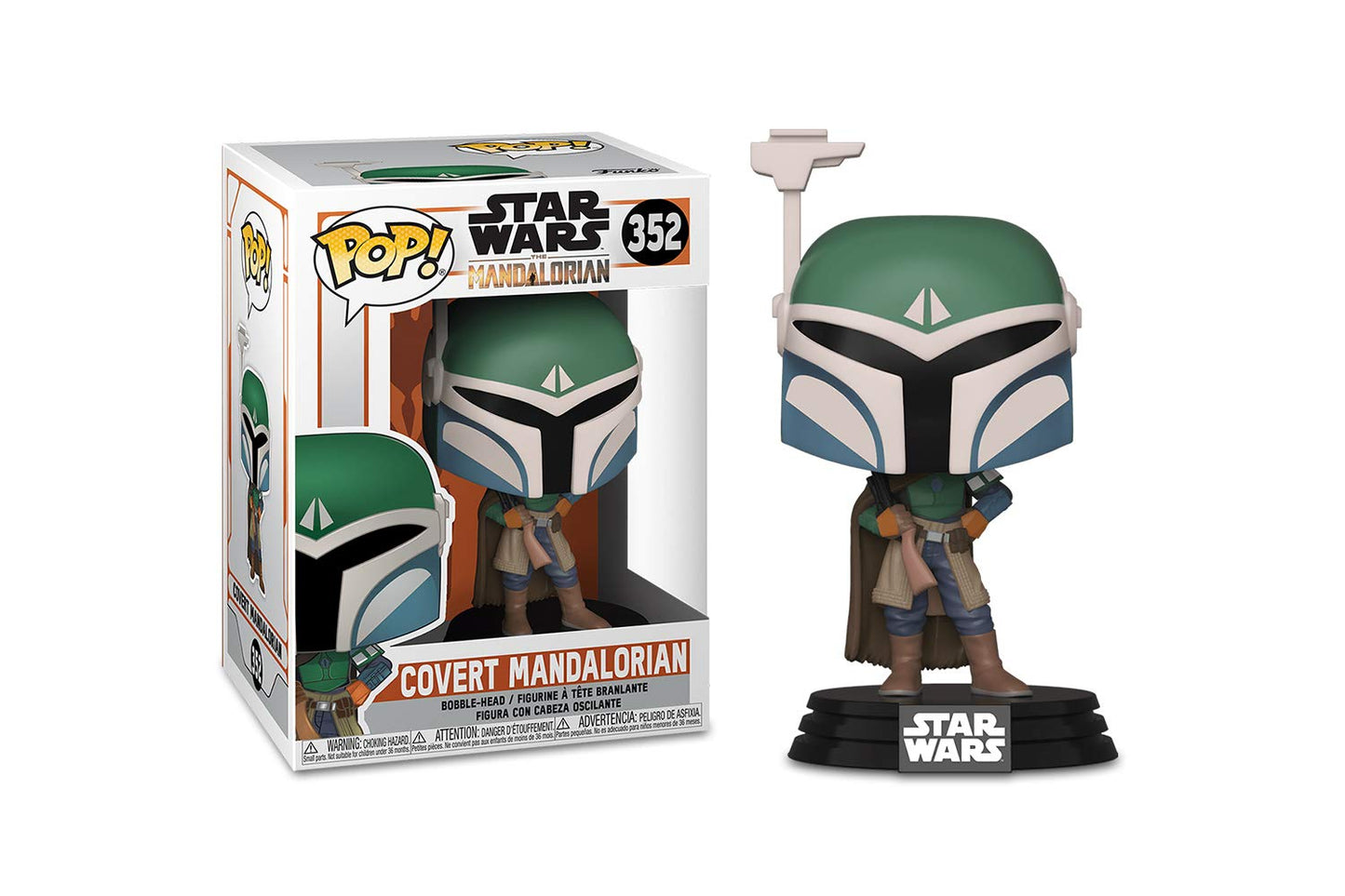 Funko Star Wars: El Mandaloriano - Covert Mandalorian, Multicolour