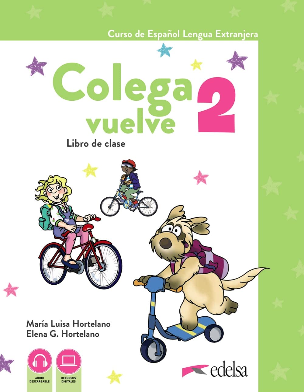 Libro: Colega Vuelve 2 (A1.2). Pack alumno (libro + ejercicios + carpeta de láminas): Vol. 2 (Métodos - Niños - Colega vuelve - Nivel A1.2)